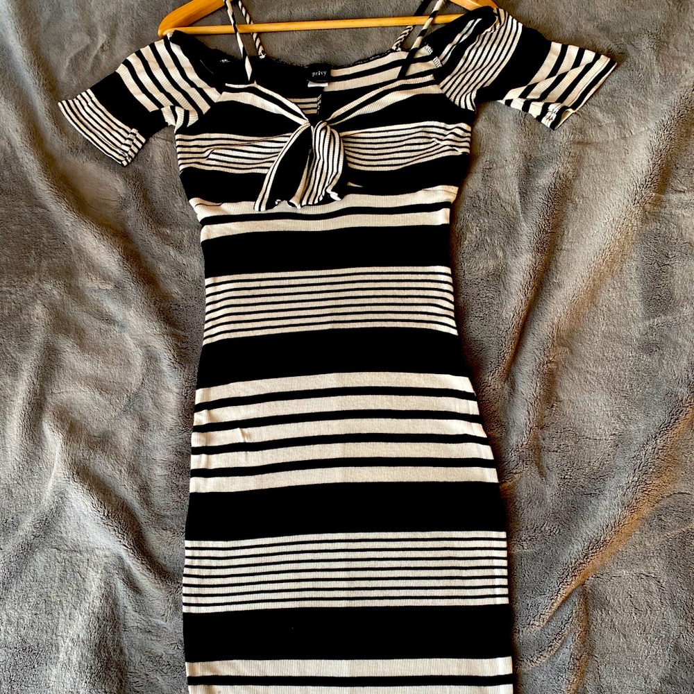 Striped Strap Dress